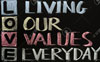 Living Our Lives Everyday Poster